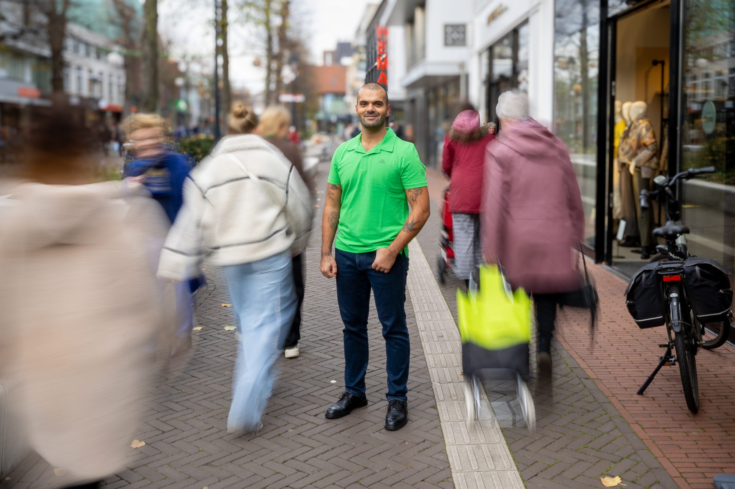 Medewerker CSU opstraat